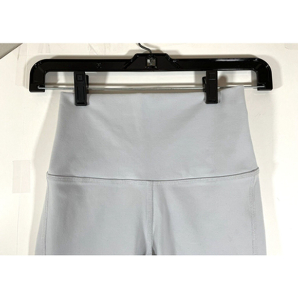 Alo Yoga High Waist Mesh Panel Moto Legging in Dove Gray Sz XS - Picture 6 of 9